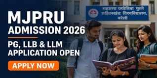 MJPRU PG, LLB and LLM Admissions 2026-27 Open at mjpruadm.samarth.edu.in; Check Last Dates to Apply